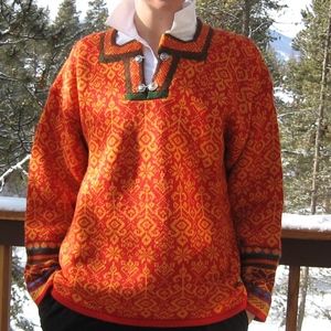 Classic Norwegian Pullover Sweater